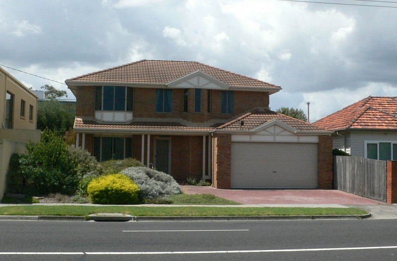 The original house before work began.